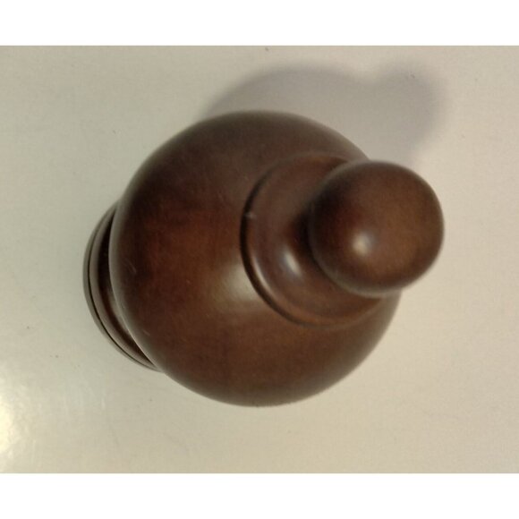 Kirsch Wood Trends Flag Pole Finial flagpole Brown  Coffee MPN 5508E083 - Picture 5 of 6